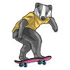 Dachs Skater Skateboard