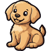 Golden Retriever Chien Comique Bébé