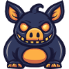 Pig Halloween Funny Boar