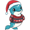 Dolphin Christmas Comic