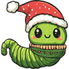 Worm Christmas Comic