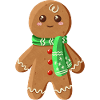 Cute Gingerbread Man