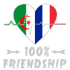 Algeria and France 100% friendship