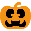 Pumpkin face Halloween