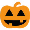 Pumpkin face Halloween