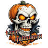 Halloween Skull Pumpkin Skull Creepy
