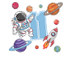 11e anniversaire garçons astronaute anniversaire