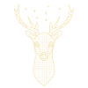 Deer Deer Antler Stars