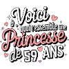 Princesse 59 Ans