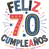 ¡Feliz 70 Cumpleaños!