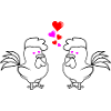 Chickens in love 02