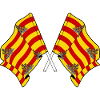 Two flags Ibiza Island