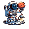 Basketball Astronaut