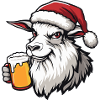 Mountain Goat Christmas Beer