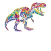 T-Rex Dinosaur Tyrannosaurus Rex Popart