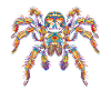 Tarantula Spider Popart