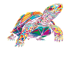 Turtle Sea Turtle Popart