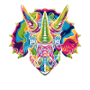 Triceratops Dinosaure Popart