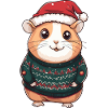 Hamster Christmas Comic