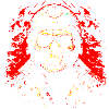Fiery Skull Biker