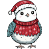 Dove Bird Christmas Comic