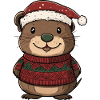 Beaver Christmas Comic