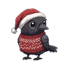 Raven Crow Christmas Comic