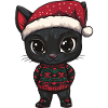 Panther Christmas Comic
