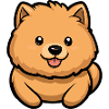Chow Chow Dog Comic Baby