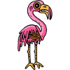 Flamingo Halloween Animal