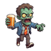 Halloween zombie
