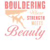 Bouldering Strength Meets Beauty Bouldering