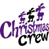 funny team at Christmas