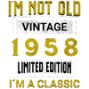 Fødselsdag 67 år Jeg er ikke gammel Jeg er klassisk