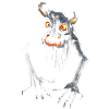 Monster Demon Halloween Varelse Läskig kostym