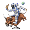Astronaut Rodeo Cowboy