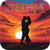 Kizomba Sunset - Dancing Couple