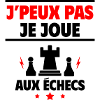Je joue aux échecs