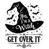 Ja, ich bin eine Hexe