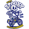 Halloween Skeleton Rides Bmx Bike