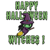 Happy Halloween Witches Design