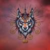 Stunning Wolf Head