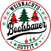 Bootsbauer Weihnachten Bootsbau Schifffahrt