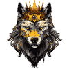 Wolf Tier Krone