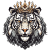 Tiger Crown Animal