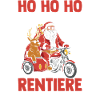 Père Noël moto Noël Noël