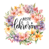 Beste Lehrerin! Blumen-Design, personalisierbar