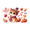Autumn Cat 3
