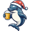 Dolphin Christmas Beer