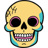 Skull Halloween Funny Skeleton